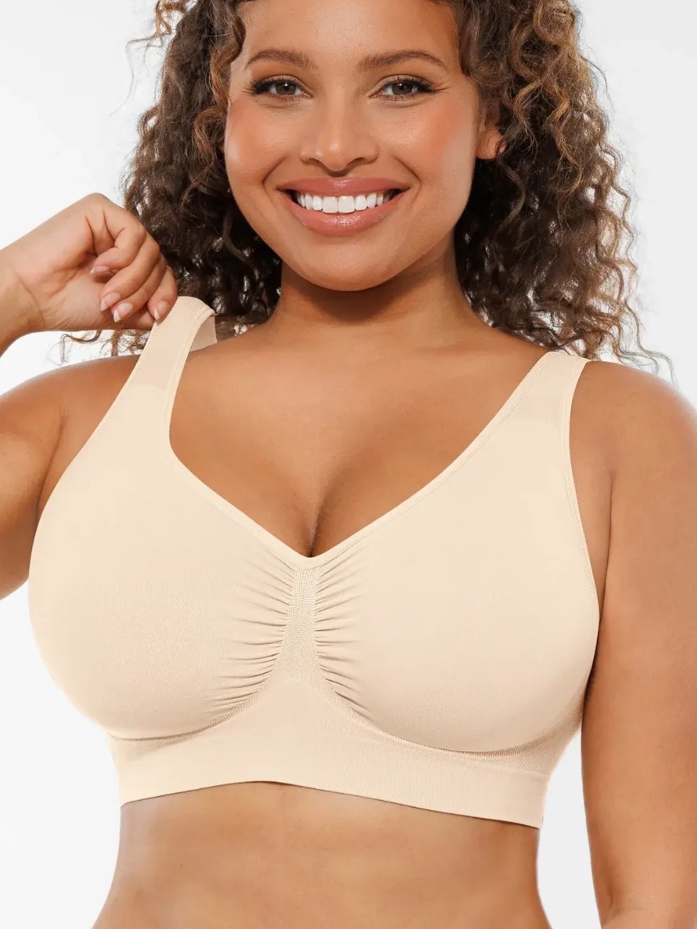 SEAMLESS NO UNDERWIRE FULL COVERAGE BRA